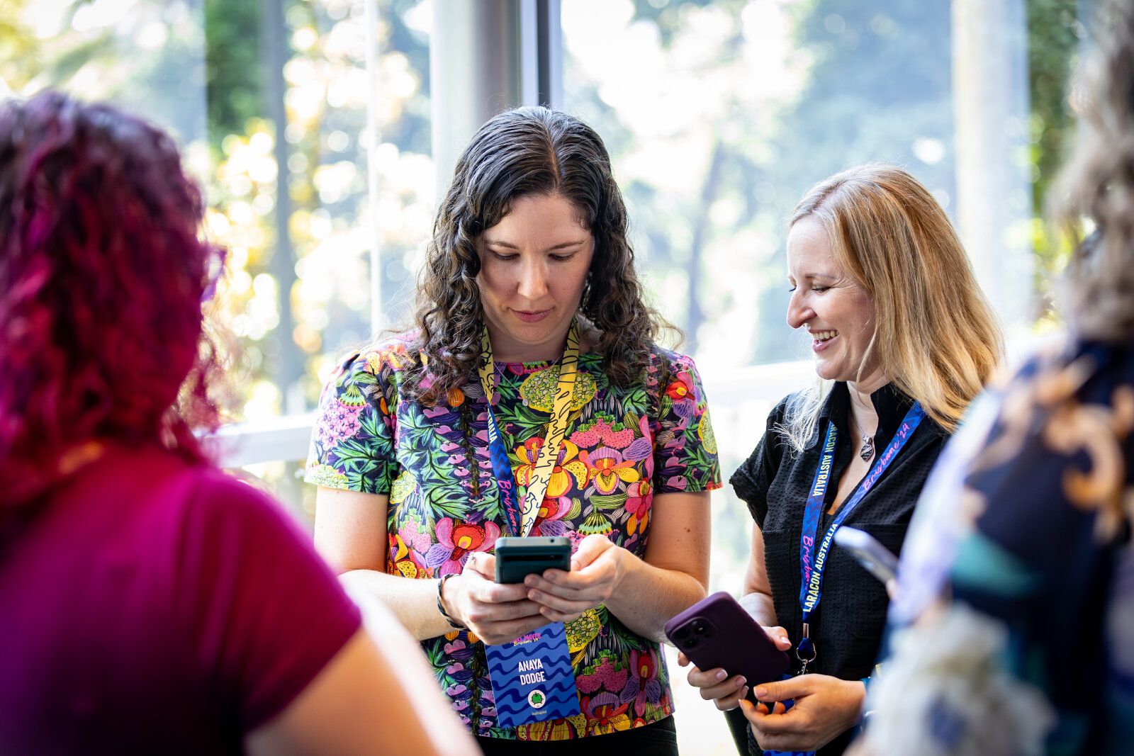 First image from Laracon AU 2024 - She Codes